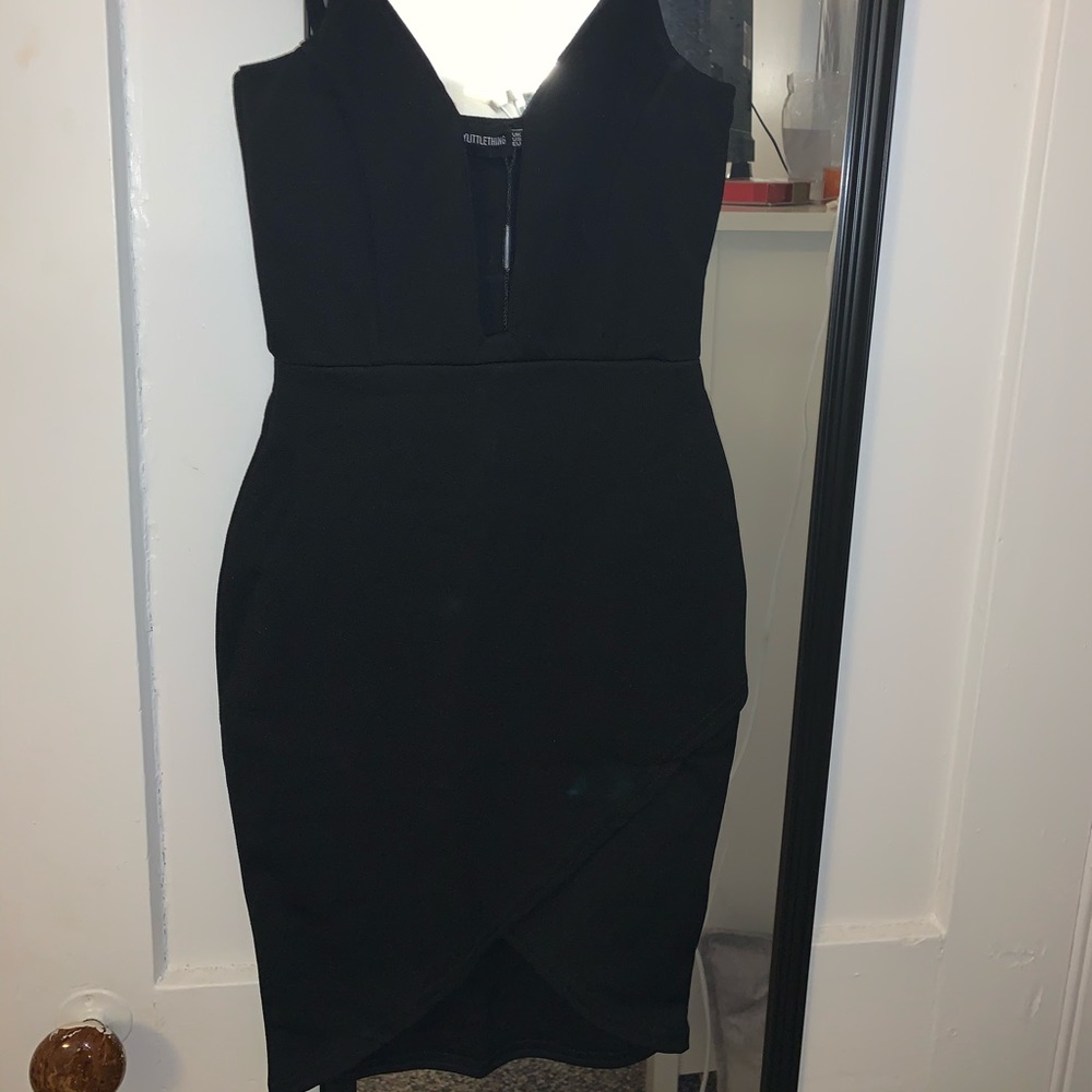 Black pretty little thing cocktail dress